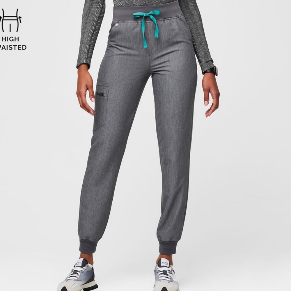 Figs XS Zamora high waisted jogger scrubs